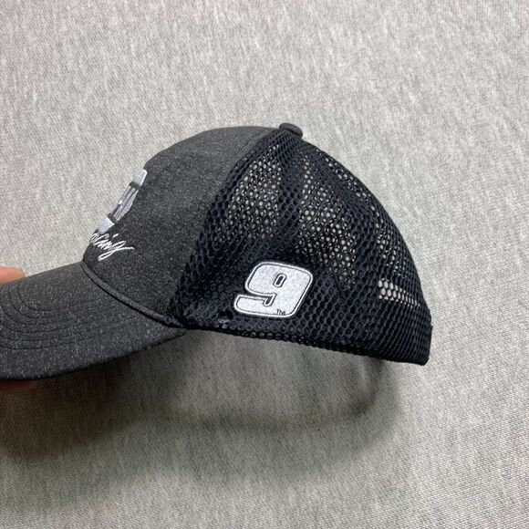 NAPA Racing Hendrick Motorsports #9‎ NASCAR Mesh Trucker Hat Cap Black Snapback - Picture 2 of 5